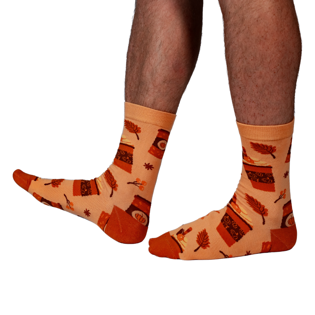 Pumpkin Spice & Everything Nice Socks