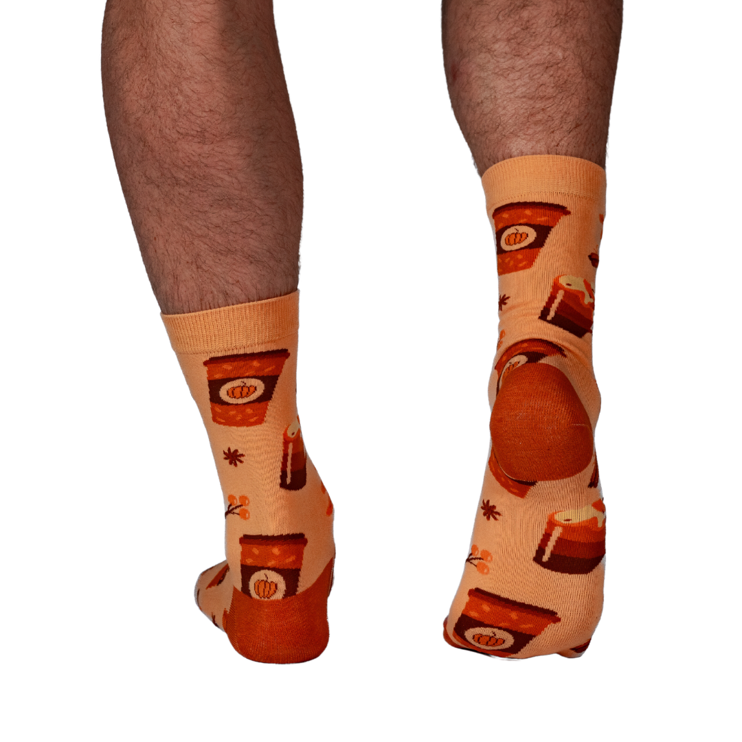 Pumpkin Spice & Everything Nice Socks