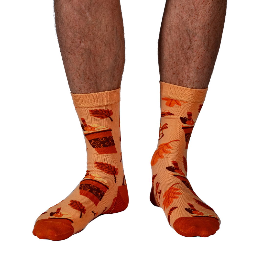 Pumpkin Spice & Everything Nice Socks