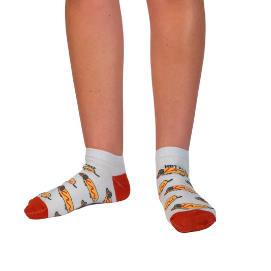 Hot Diggity Dog Ankle Socks