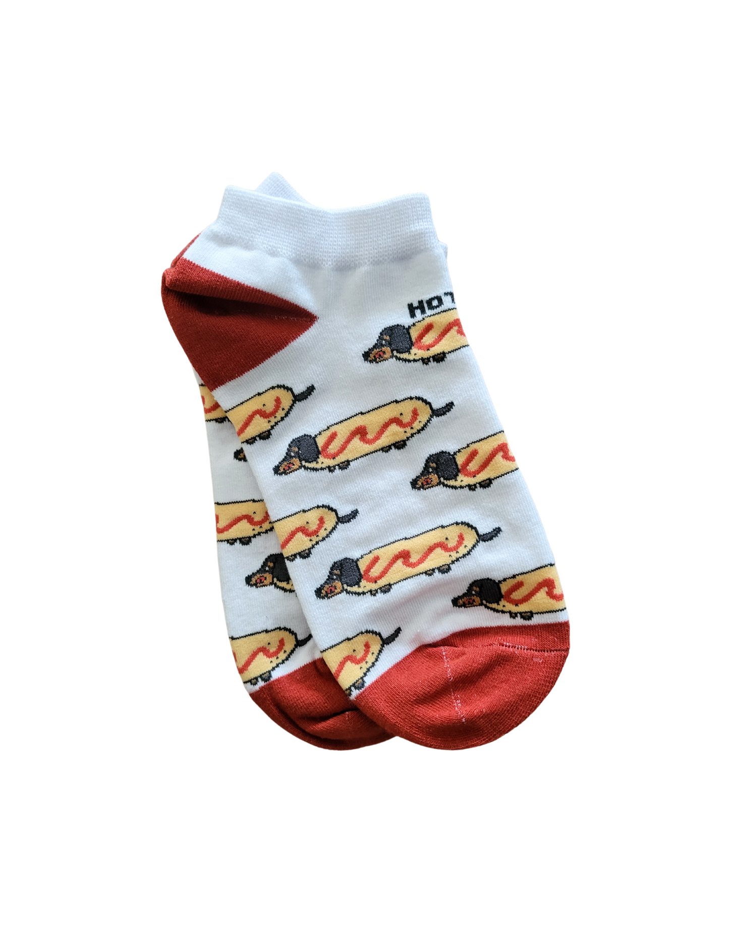 Hot Diggity Dog Ankle Socks
