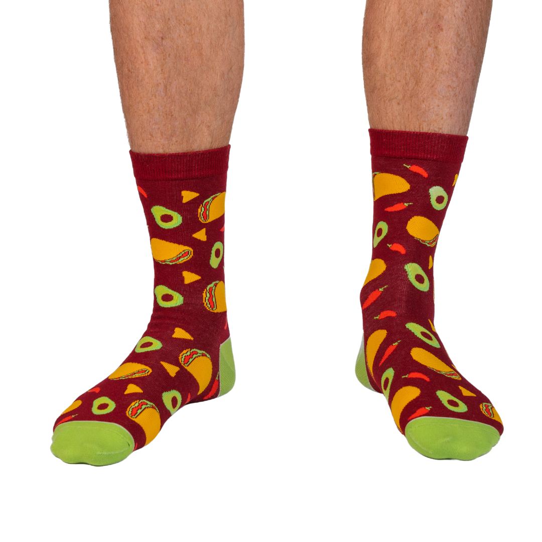 Spicy Fiesta Taco Socks