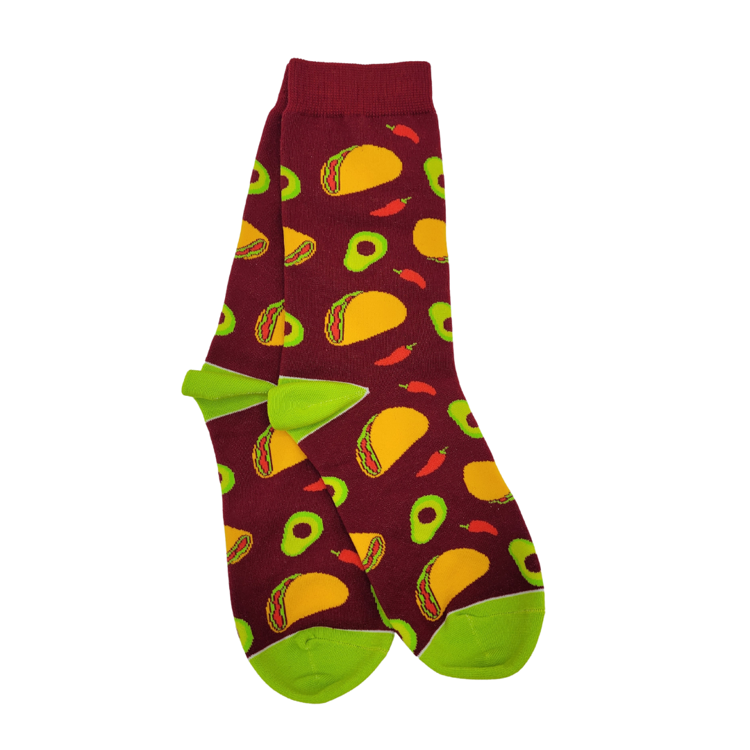 Spicy Fiesta Taco Socks