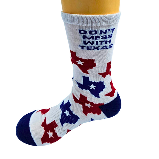 Texas State Athletic Crew Socks