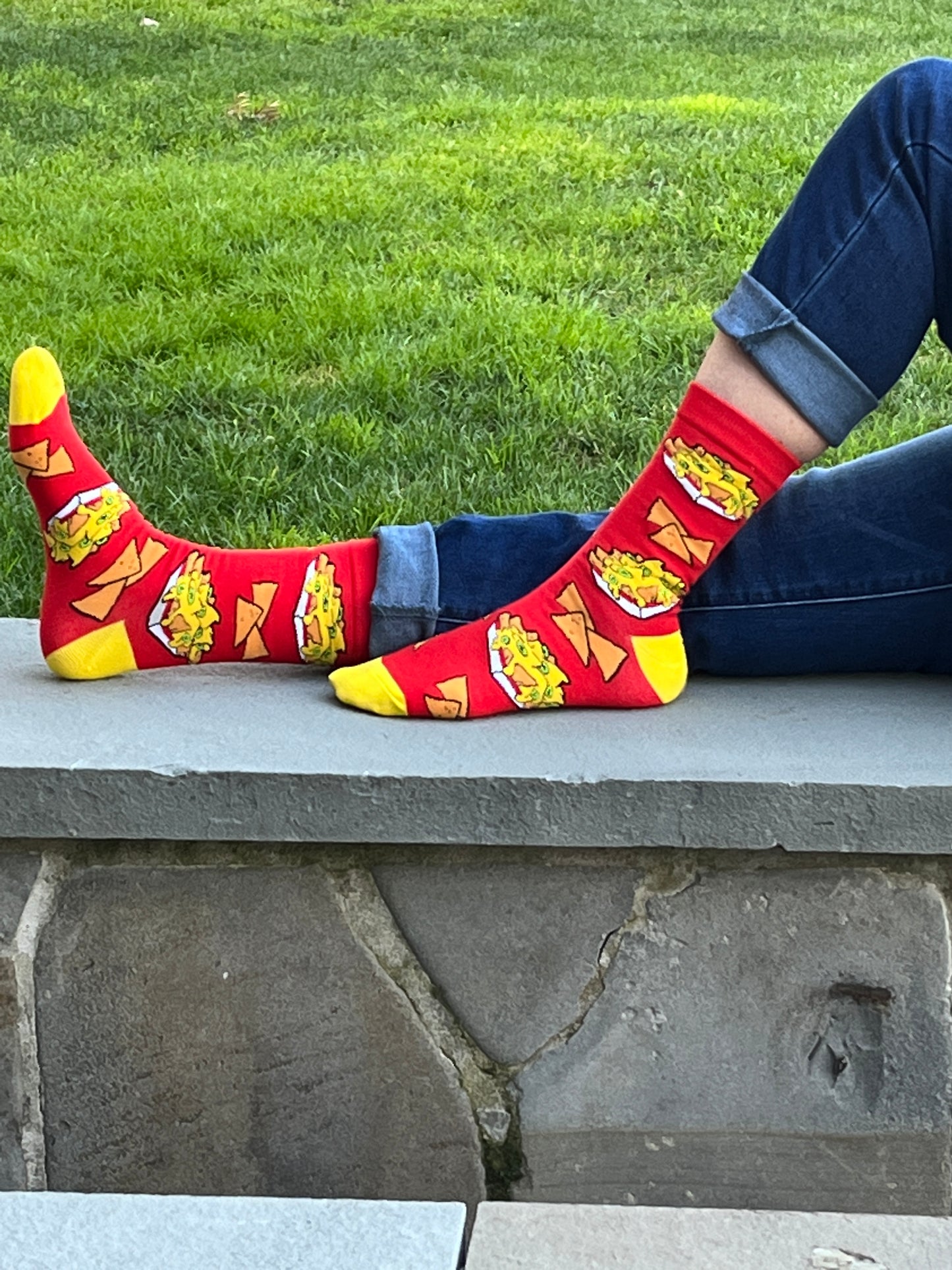 Game Day Nacho Socks
