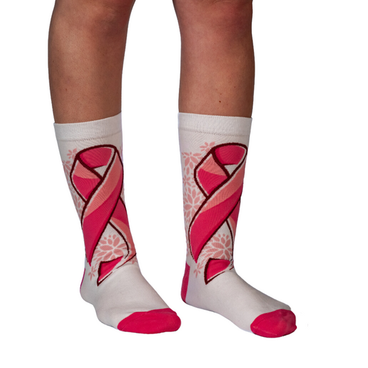 Breast Cancer Awareness Socks