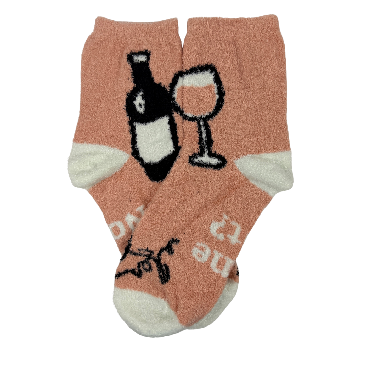 Wine Not? Fuzzy Socks