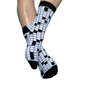 Crossword Crew Socks