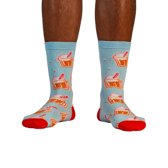 Root Beer Float Socks