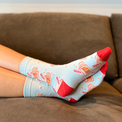 Root Beer Float Socks