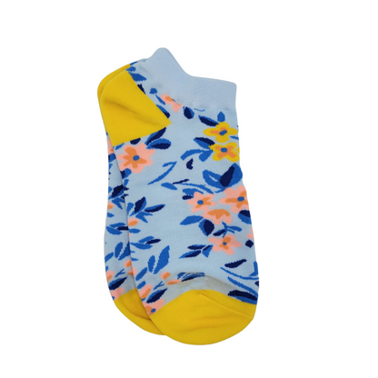 Flourishing Floral Ankle Socks