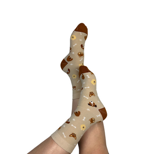 Paw-sitively Adorable Crew Socks