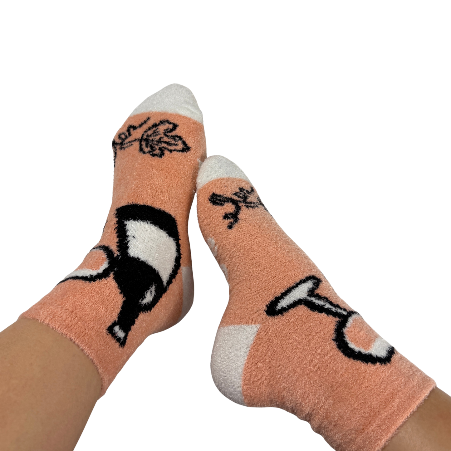 Wine Not? Fuzzy Socks