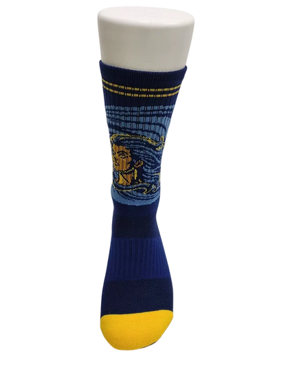 Golden State Storm Blue Athletic Crew Socks