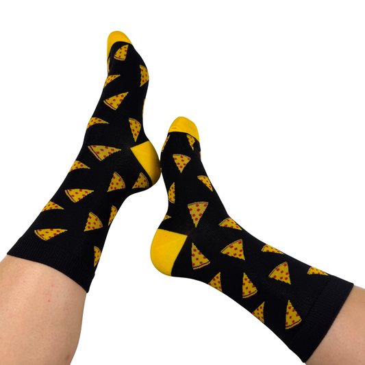 Pizza Party Slice Crew Sock