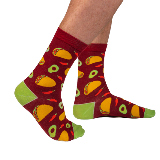 Spicy Fiesta Taco Socks