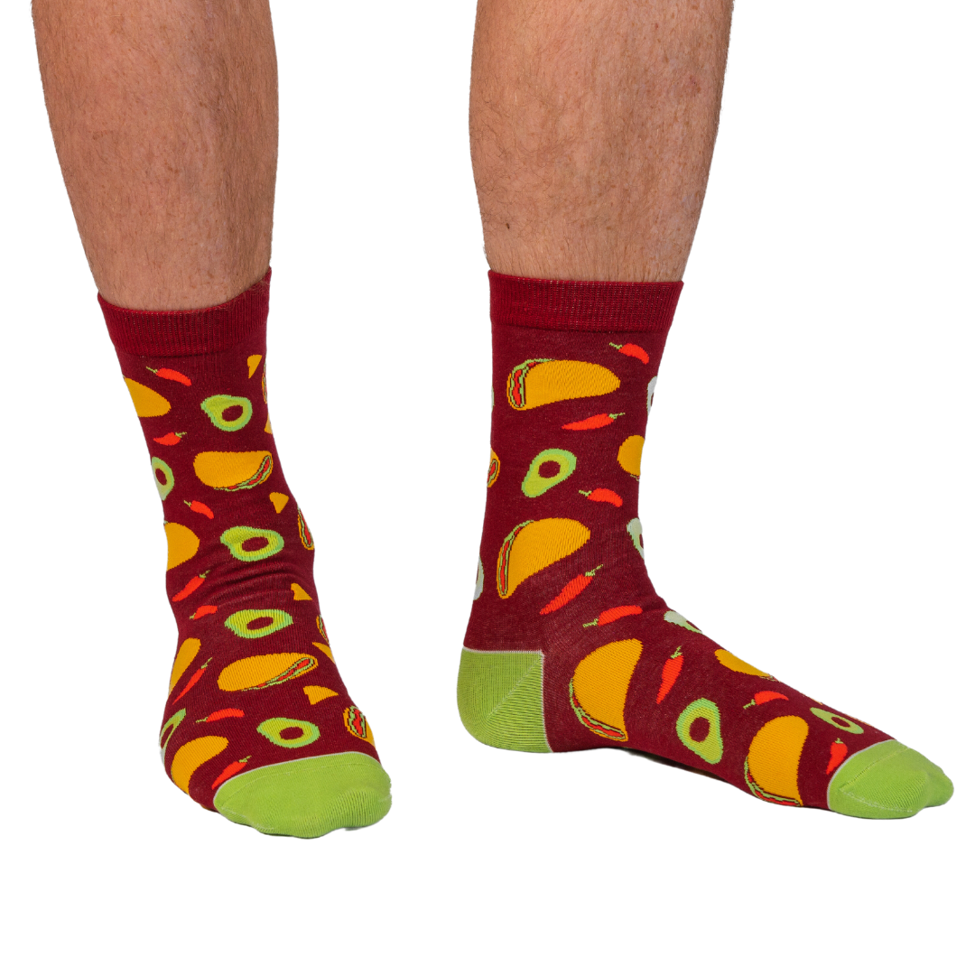 Spicy Fiesta Taco Socks