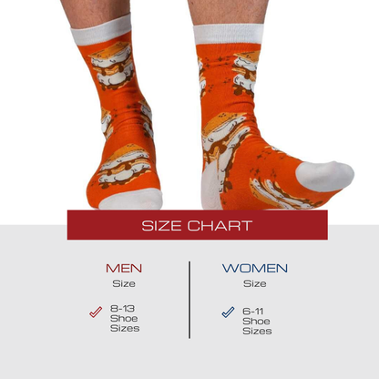 Toasty S'mores Socks