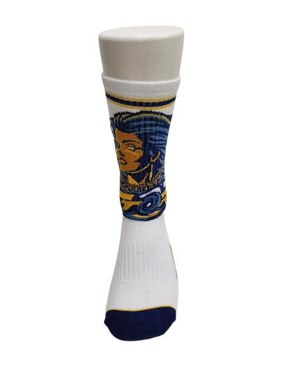 Golden State Storm White Athletic Crew Socks