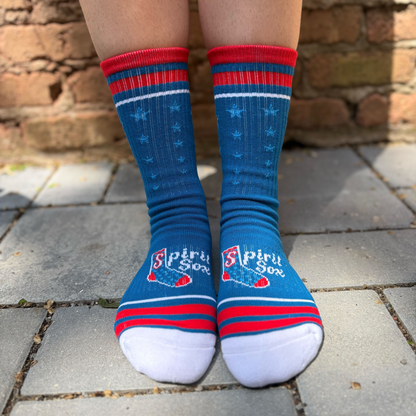 Spirit in Every Step Athletic Socks
