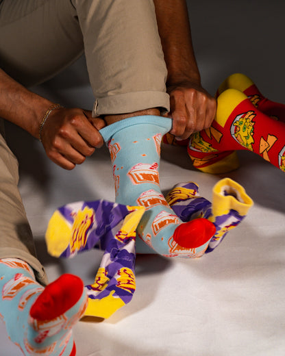 Root Beer Float Socks