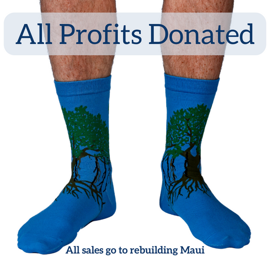 Maui Banyan Tree | Donation Socks