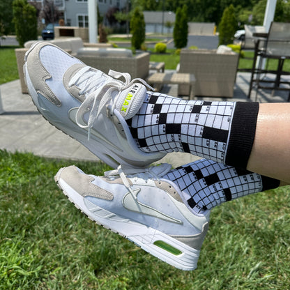 Crossword Crew Socks