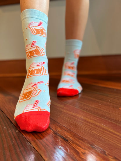 Root Beer Float Socks
