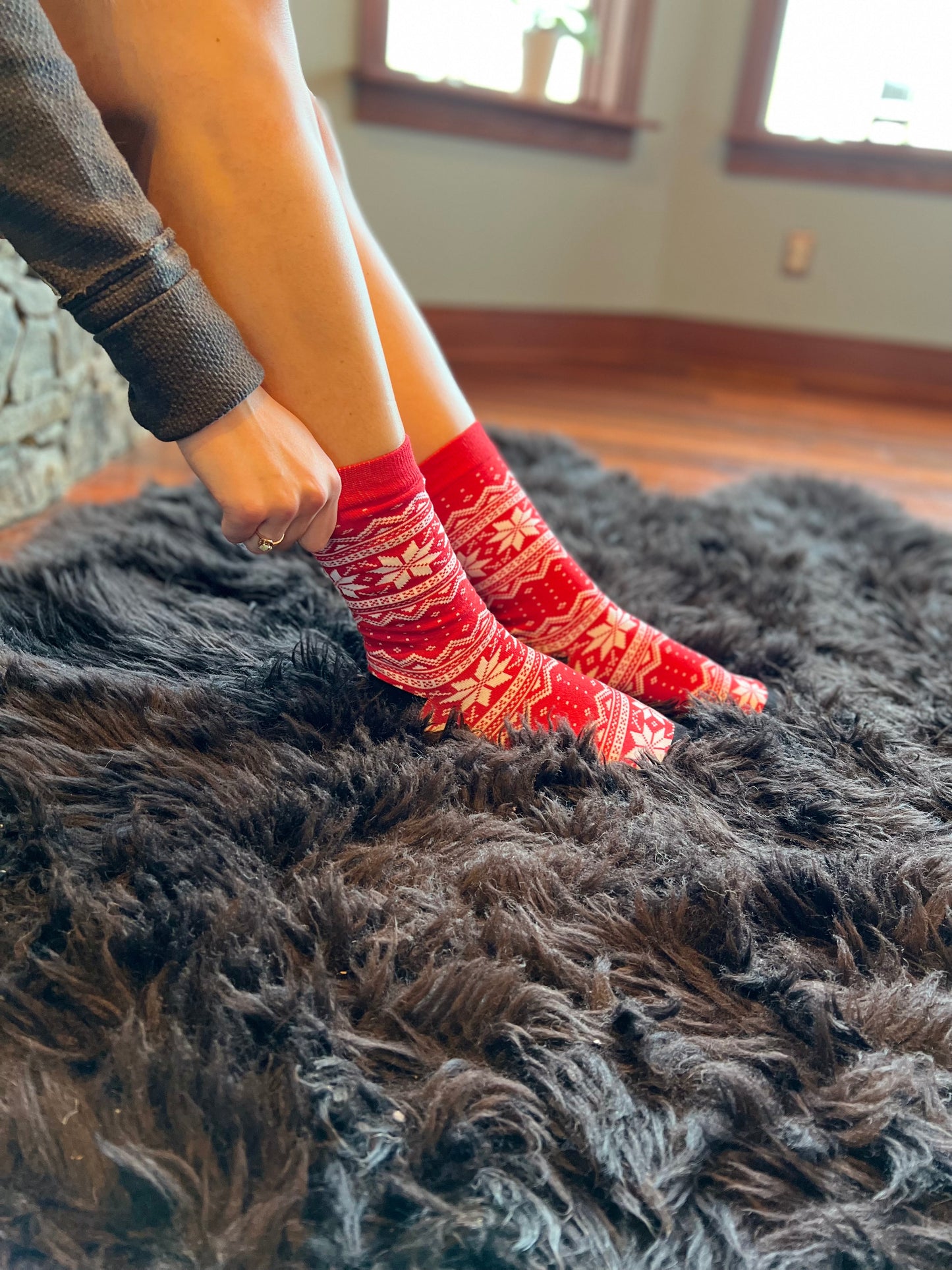 Cozy Sweater Socks