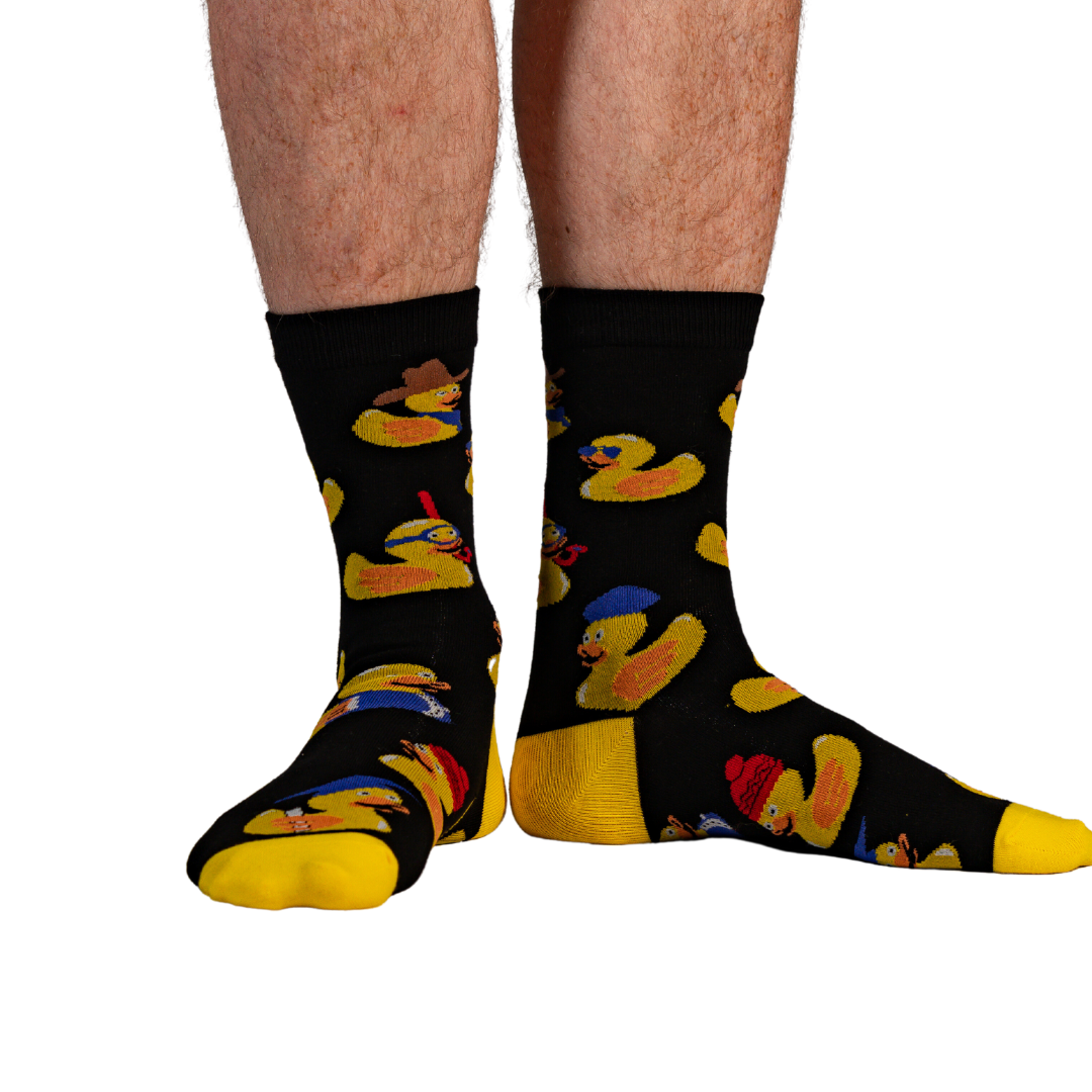 Quack-tastic Rubber Ducky Socks