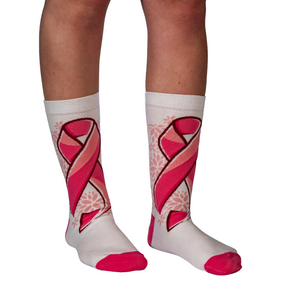Breast Cancer Awareness Socks