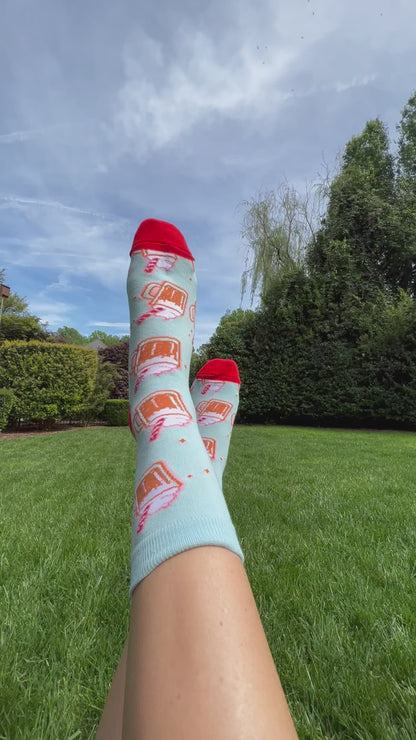 Root Beer Float Socks